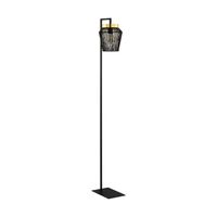 EGLO Escandidos vloerverlichting Niet-verwisselbare lamp(en) 40 W LED Zwart, Geelkoper - thumbnail