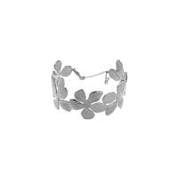 Day&Eve Armband Big Flowers Bangle | Zilver