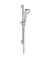 Hansgrohe Croma Select E doucheset waterbesparend met 3 standen handdouche en glijstang 65cm chroom