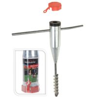 Redcliffs Metalen Parasolhouder 56x6.5 cm + 5 Adapter Ringen - thumbnail