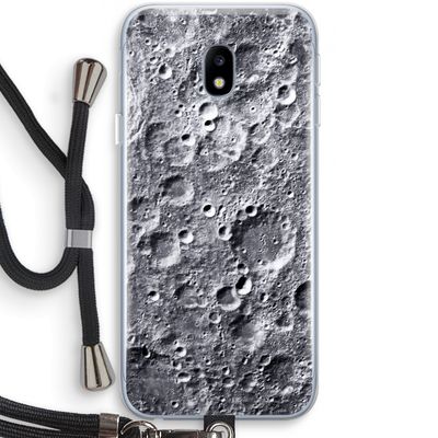 Maanlandschap: Samsung Galaxy J3 (2017) Transparant Hoesje met koord