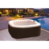 SUN SPA Gelamineerde vierkante opblaasbare spa 4 personen - 1,57 x 0,67 m