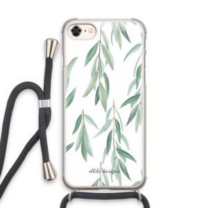 Branch up your life: iPhone 8 Transparant Hoesje met koord