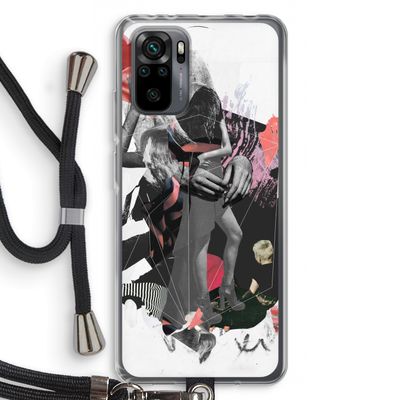 Dissimulation du réel: Xiaomi Redmi Note 10 Pro Transparant Hoesje met koord