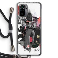 Dissimulation du réel: Xiaomi Redmi Note 10 Pro Transparant Hoesje met koord