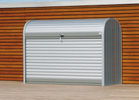 Biohort Metalen oprolbox Storemax 163x78x120 cm- Boogdak- Metaal- Biohort Biohort Metalen oprolbox Storemax 163x78x120 cm- Boogdak- Metaal- Biohort
