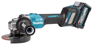 Makita GA023GM201 Accu Haakse Slijper 125mm AWS-Ready XGT 40V Max 4.0Ah in Mbox