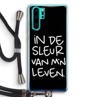 De Sleur: Huawei P30 Pro Transparant Hoesje met koord