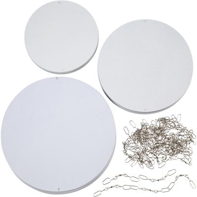 Creativ Company Mobielen blanco, d 12+15+18 cm, 300 gr, 20 set/ 1 doos