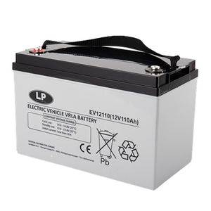 Merkloos losse 12v accu 110a