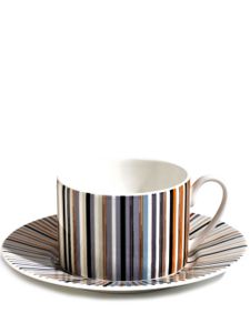 Missoni Home lot de 2 tasses à thé Stripes Jenkins 148 - Blanc