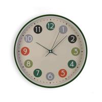 Muurklok Versa Multicolour Plastic 30 x 30 x 4,5 cm