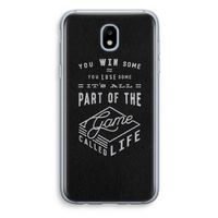 Life: Samsung Galaxy J5 (2017) Transparant Hoesje Life: Samsung Galaxy J5 (2017) Transparant Hoesje