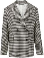 Veronica Beard blazer Hutchinson à motif pied-de-poule - Noir - thumbnail