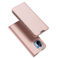 Dux Ducis - Pro Serie Slim wallet hoes - Xiaomi Mi 11 - Roze Goud - thumbnail