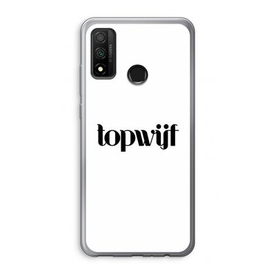 Topwijf Wit: Huawei P Smart (2020) Transparant Hoesje