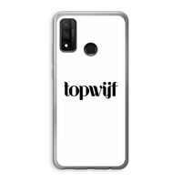 Topwijf Wit: Huawei P Smart (2020) Transparant Hoesje