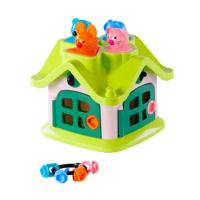 Cavallino Toys Cavallino Huis Vormenstoof met Sleutels, 6dlg. - thumbnail