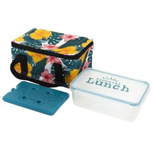 Cook Concept Koeltas Tropical - voor lunch - 3L - 22 x 15 x 11 cm - met koelelement en box