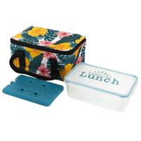 Cook Concept Koeltas Tropical - voor lunch - 3L - 22 x 15 x 11 cm - met koelelement en box