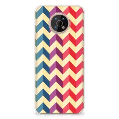 Nokia G50 | TPU bumper | Zigzag Multi Color Nokia G50 | TPU bumper | Zigzag Multi Color