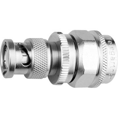 Telegärtner 100023656 100023656 Coax-adapter BNC-stekker - N-stekker 1 stuk(s)