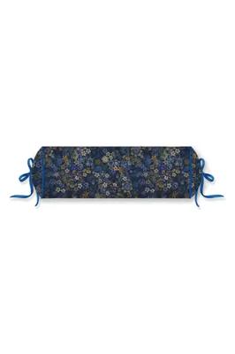 Pip Studio Pip Studio Tutti i Fiori Cushion Donkerblauw 22x70 cm