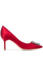 Manolo Blahnik escarpins Hangisi 70 - Rouge