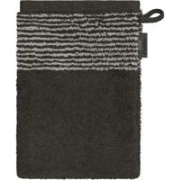 Cawö Cawö Two-Tone Washandje 16x22 basalt