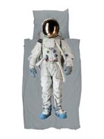 Snurk Astronaut Grey Space dekbedovertrek
