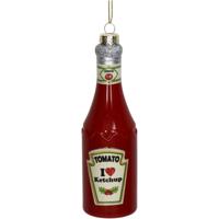Ornament Ketchup Glas Rood 14cm - Hd collection