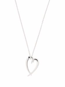 Shaun Leane collier à pendentif cœur orné de diamants - Argent