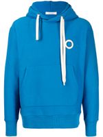 Craig Green hoodie en polaire à détails d'œillets - Bleu