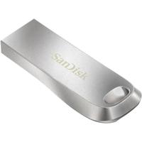 SanDisk Ultra Luxe USB-stick 256 GB Zilver SDCZ74-256G-G46 USB-A 3.2 Gen 1