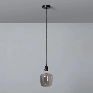 Plafondlamp zwart snoer met fitting 150 cm