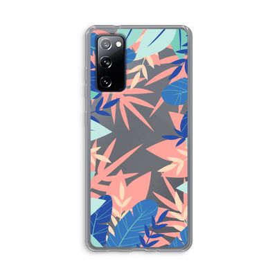 Tropisch: Samsung Galaxy S20 FE / S20 FE 5G Transparant Hoesje