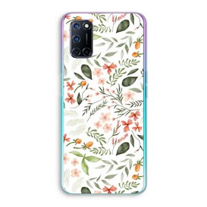 Sweet little flowers: Oppo A52 Transparant Hoesje