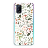 Sweet little flowers: Oppo A52 Transparant Hoesje