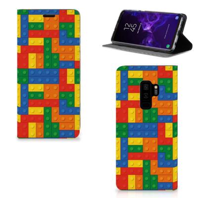 Samsung Galaxy S9 Plus | Hoesje met Magneet | Blokken