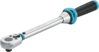 HAZET Momentsleutel 5121-3CT - Draaimomentbereik min-max: 20 - 120 Nm - Nauwkeurigheid: 3% - 1/2 inch (12,5 mm) vierkant massief - Lengte: 421 mm