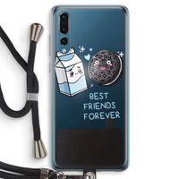Best Friend Forever: Huawei P20 Pro Transparant Hoesje met koord