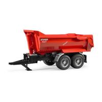 Bruder aanhanger krampe tandem halfpipe kiepwagen