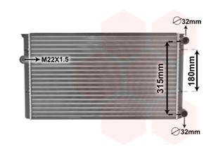 Van Wezel Radiateur 58002105