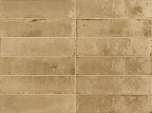 Tegelsample: Valence Pinot wandtegel 6x24cm beige glans