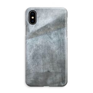 Grey Stone: iPhone XS Max Volledig Geprint Hoesje