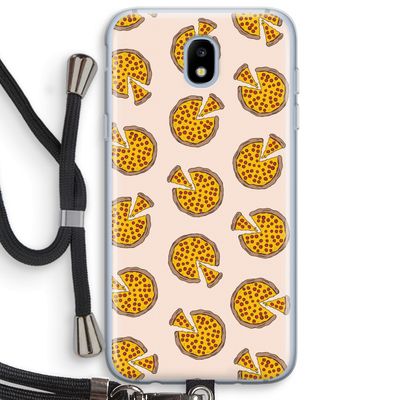 You Had Me At Pizza: Samsung Galaxy J5 (2017) Transparant Hoesje met koord