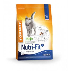 Fokker Nutri-Fit kattenvoer 2 x 2,5 kg