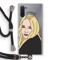 Mary Kate: Samsung Galaxy Note 10 Transparant Hoesje met koord