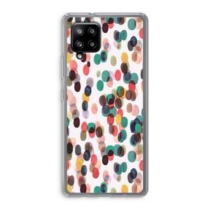 Tropical Dots: Samsung Galaxy A42 5G Transparant Hoesje