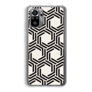 Geometrisch patroon: Xiaomi Redmi Note 10S Transparant Hoesje
